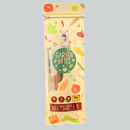 Kauartikel garden bites dreifach vegane Sticks