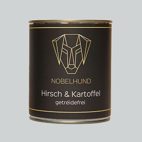 Nassfutter Hirsch & Kartoffel