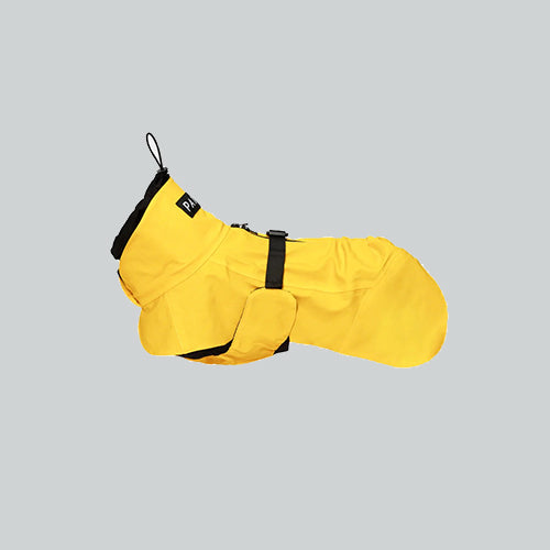 Hundemantel Visibility Raincoat Yellow