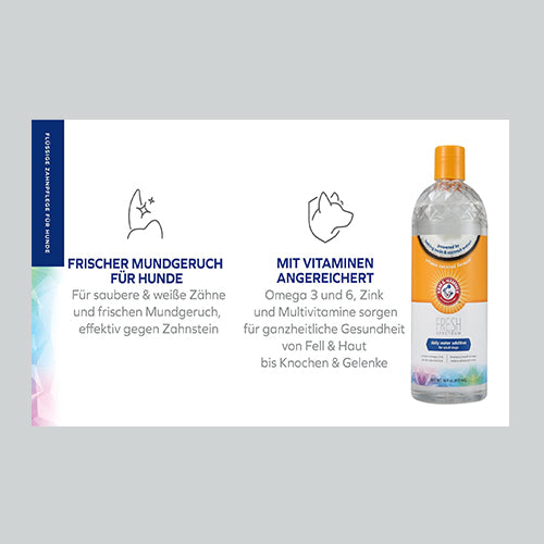 Hundezahnpflege Fresh Spectrum Wasserzusatz für Hunde