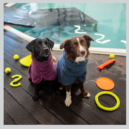 Hunde-Bademantel Bath pomppa