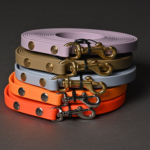 Biothane Schleppleine Beschlag silber