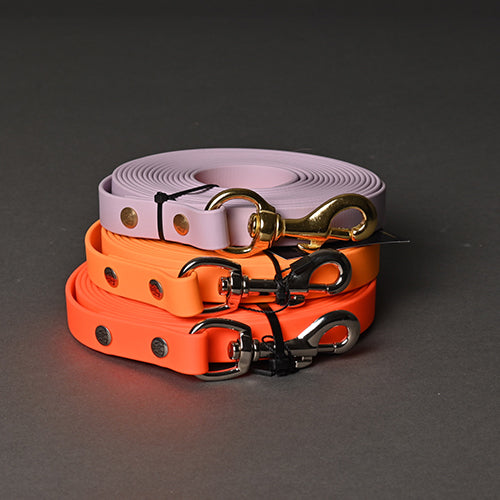 Biothane Schleppleine Beschlag silber