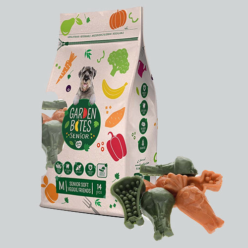 kauartikel garden bites senior soft veggie friends