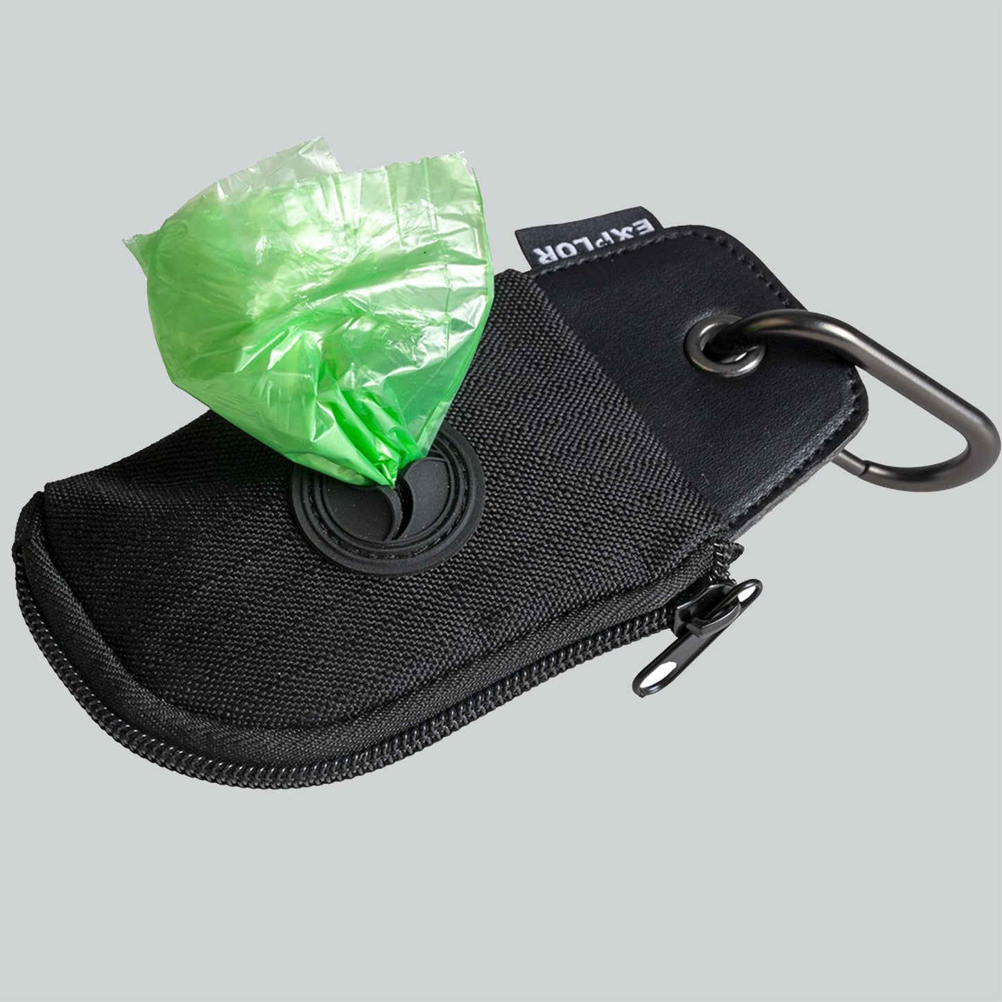 Gear Hundekotbeutelspender 7,6x14 cm schwarz
