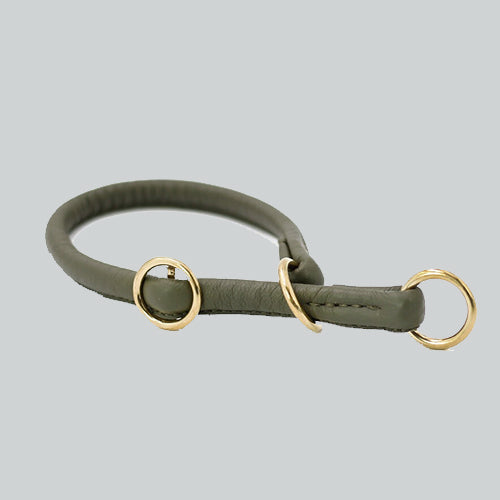 Halsband rundgenäht khaki