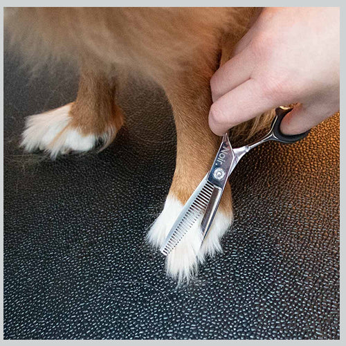 Japandi einseitige Effilierschere 17x5,6x1 cm