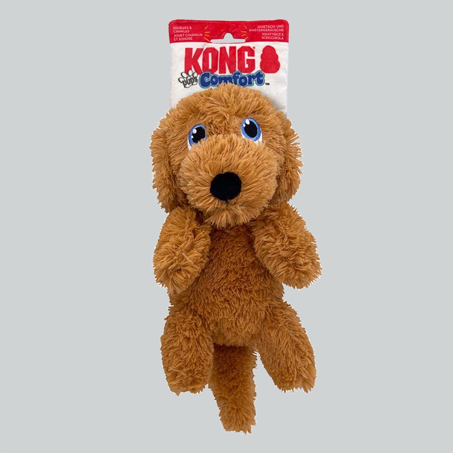 KONG Comfort Pups Goldie Braun M-33x15x11cm