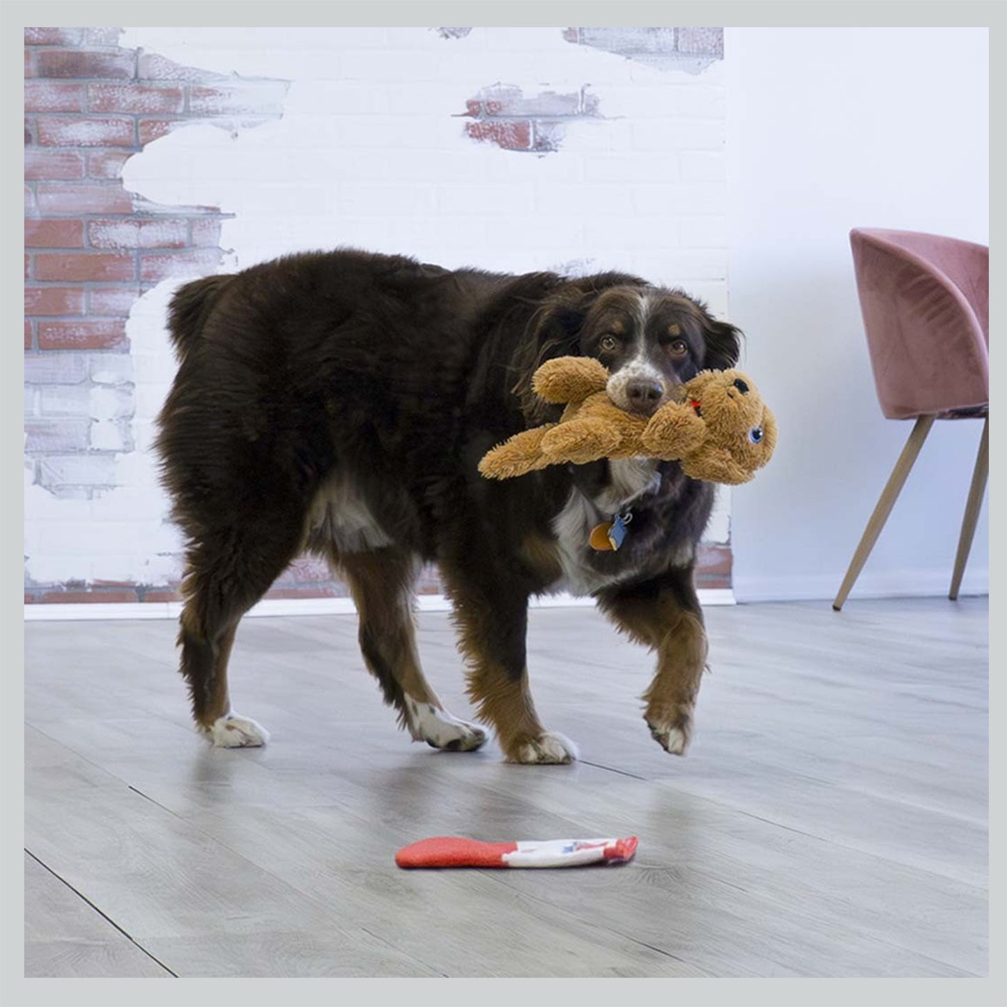 KONG Comfort Pups Goldie Braun M-33x15x11cm