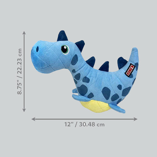 Spielzeug KONG Dynos Roar M/L blau