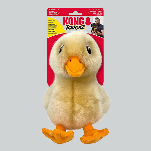 Spielzeug KONG Toughz Duck Gelb 11x15x22 cm