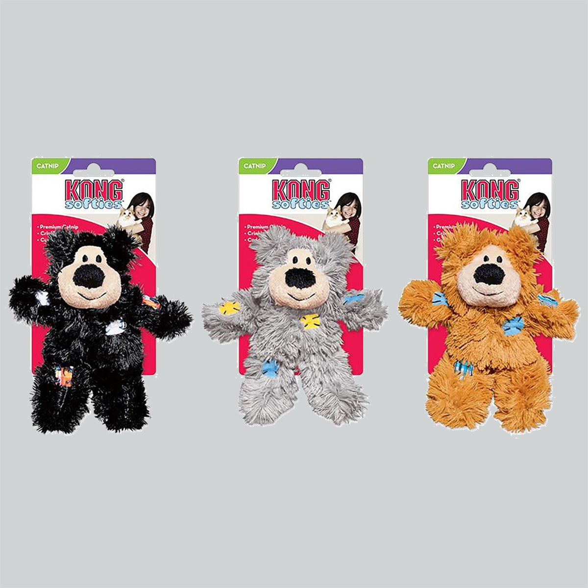 Hundespielzeug KONG wild knots bär