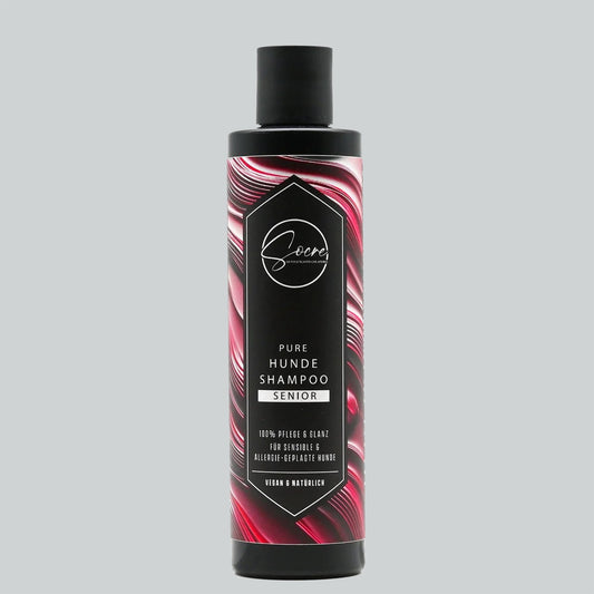 Natürliches PURE Hunde Shampoo für Senioren mit sensibler Haut