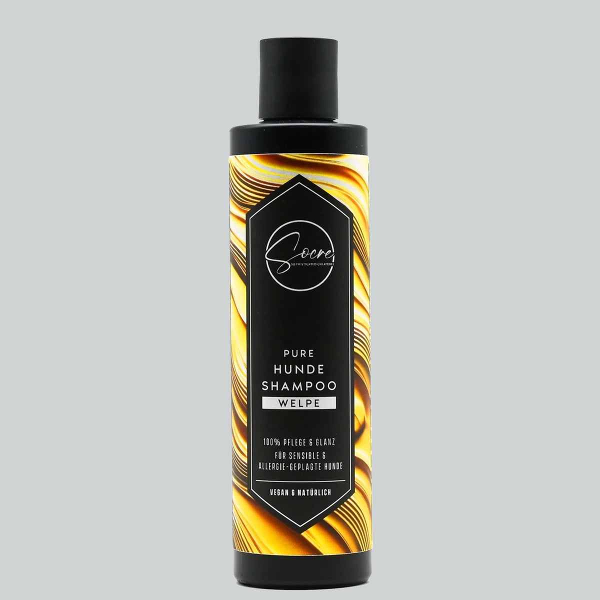Natürliches PURE Welpen Shampoo für sensitive Haut | Veganes Hundeshampo