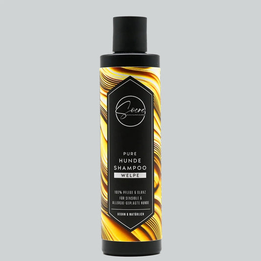 Natürliches PURE Welpen Shampoo für sensitive Haut | Veganes Hundeshampo