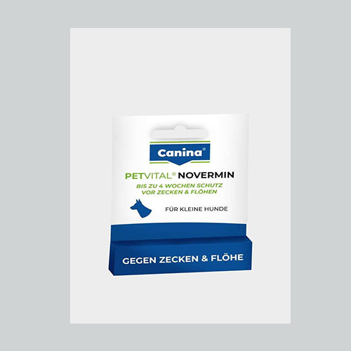 Zeckenmittel PETVITAL Novermin für kleine Hunde bis 15 kg