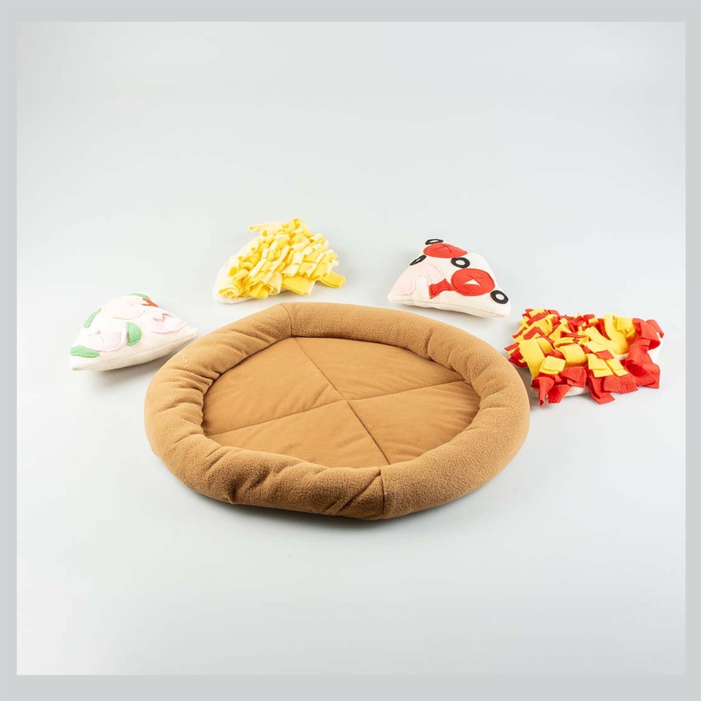 Schnüffelmatte leckere Pizza 50x50x5 cm